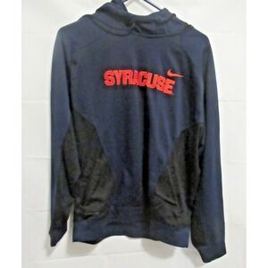 Syracuse Orange Hoodie Men Blue Sweatshirt Sweater Nike Therma Fit Adult XL EUC